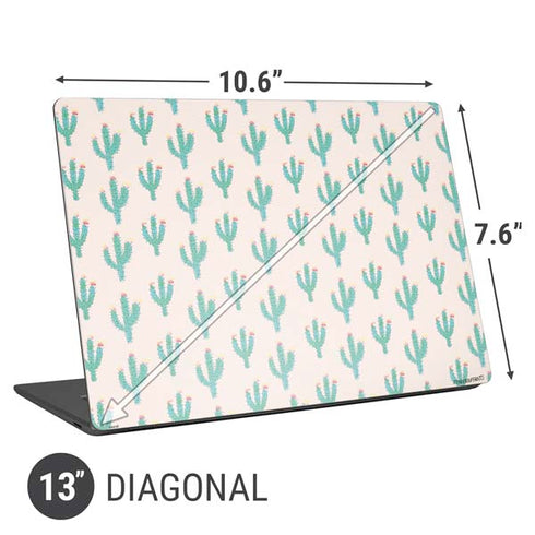 Bouffants and Broken Hearts Cacti 3 Universal Laptop 13in (10.6 x 7.6in) Skin